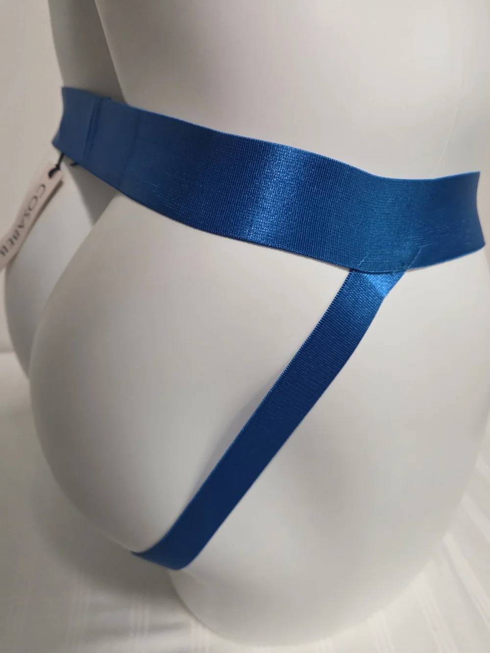 Cosabella Electric Blue Lace Men's Thong